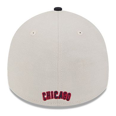 Men's New Era Khaki/Black Chicago Cubs 2024 Fourth of July 39THIRTY Flex Hat