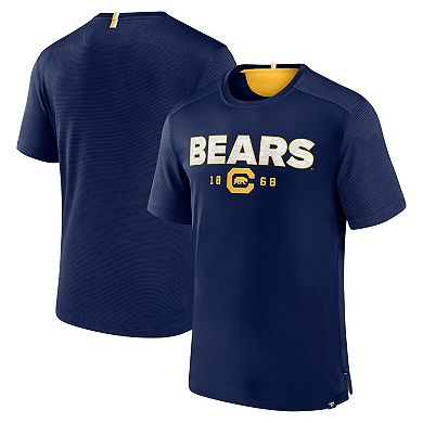 Men's Fanatics Navy Cal Bears Defender Rush T-Shirt