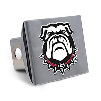 WinCraft Georgia Bulldogs Premium Metal Hitch Cover