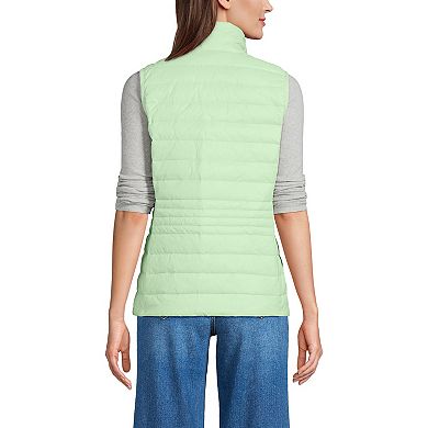 Women's Lands' End Wanderweight Packable Down Vest