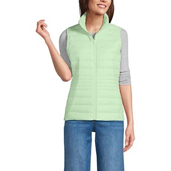 Women's Lands' End Wanderweight Packable Down Vest
