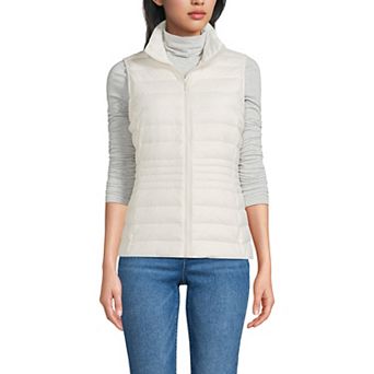 Women's Lands' End Wanderweight Packable Down Vest