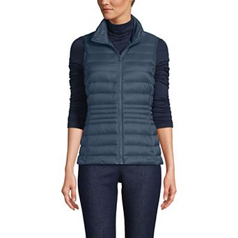 Women's Lands' End Wanderweight Packable Down Vest