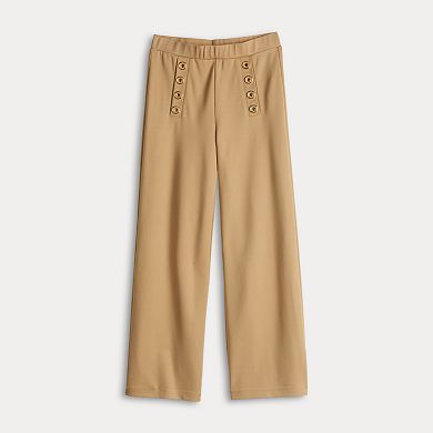 Women's Ellen Tracy High-Rise Wide Leg Sailor Pants