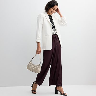 Women s Ellen Tracy High Rise Pull On Pants