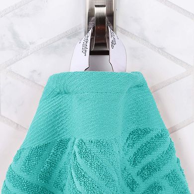 SUPERIOR 6-pc Basketweave Egyptian Cotton Towel Set