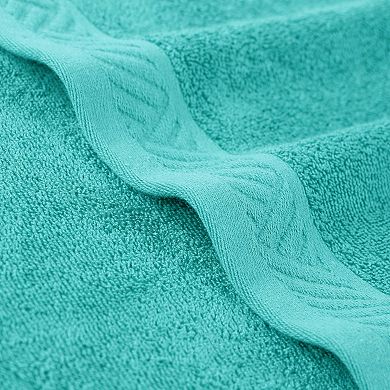 SUPERIOR 6-pc Basketweave Egyptian Cotton Towel Set
