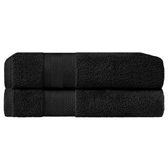 SUPERIOR 2 pc Turkish Cotton Highly Absorbent Bath Sheet Set