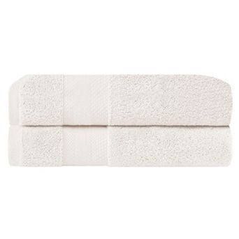 SUPERIOR 2 pc Turkish Cotton Highly Absorbent Bath Sheet Set