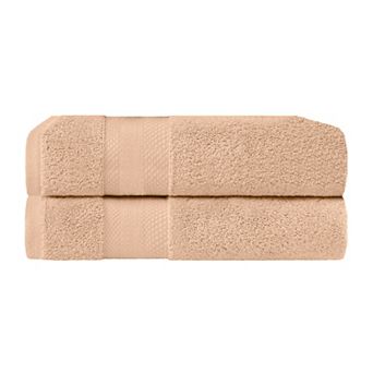 SUPERIOR 2 pc Turkish Cotton Highly Absorbent Bath Towel Set