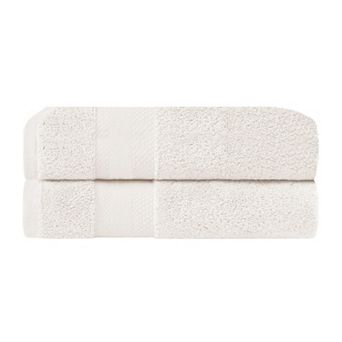 SUPERIOR 2 pc Turkish Cotton Highly Absorbent Bath Towel Set