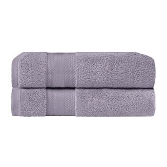 SUPERIOR 2 pc Turkish Cotton Highly Absorbent Bath Towel Set