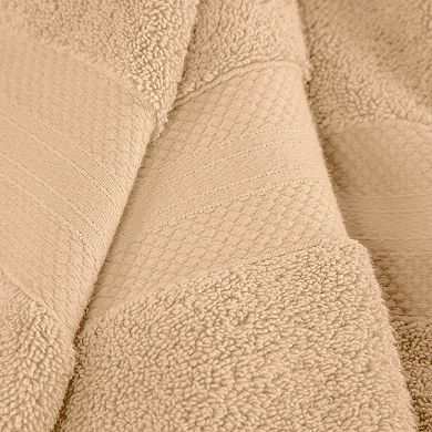 SUPERIOR 12-Piece Turkish Cotton Highly Absorbent Washcloth Set