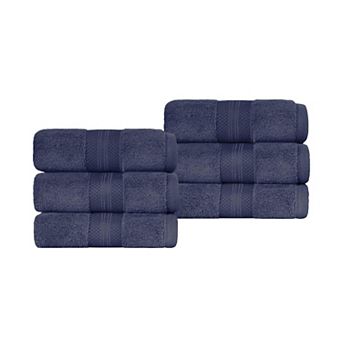 SUPERIOR 6 pc Turkish Cotton Hand Towel Set