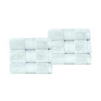 SUPERIOR 6 pc Turkish Cotton Hand Towel Set