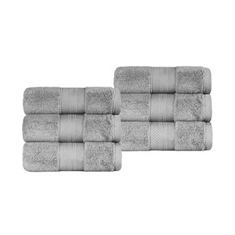 SUPERIOR 6 pc Turkish Cotton Hand Towel Set