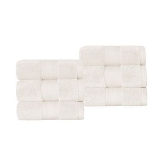 SUPERIOR 6 pc Turkish Cotton Hand Towel Set