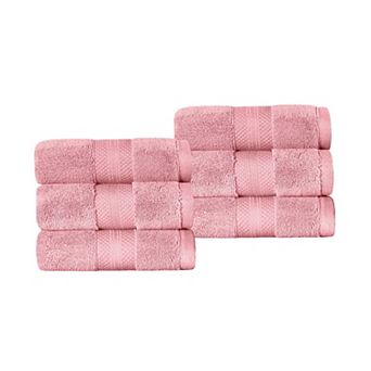 SUPERIOR 6 pc Turkish Cotton Hand Towel Set