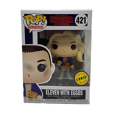 Funko Pop! Vinyl Figure - Eleven With Eggos Limited Chase Edition - Stranger Things #421