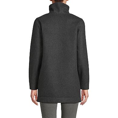 Petite Lands' End Fleece Luxe Coat
