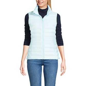 Petite Lands' End Wanderweight Down Puffer Vest
