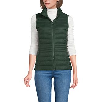 Petite Lands' End Wanderweight Down Puffer Vest
