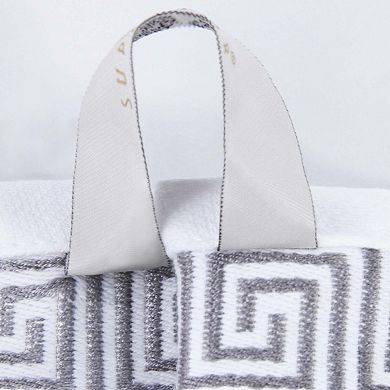 SUPERIOR 4-Piece Athens Cotton Decorative Bath Towel Set