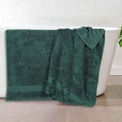 SUPERIOR Rayon from Bamboo Blend Solid 2-Piece Bath Towel Set