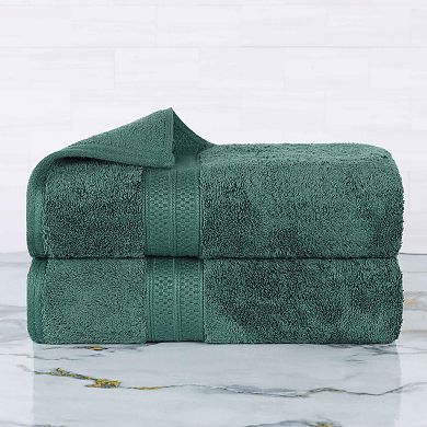 SUPERIOR Rayon from Bamboo Blend Solid 2-Piece Bath Towel Set