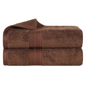 SUPERIOR Rayon from Bamboo Blend Solid 2 pc Bath Towel Set