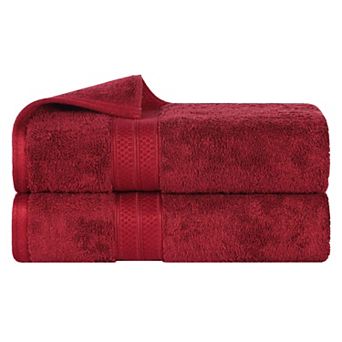 SUPERIOR Rayon from Bamboo Blend Solid 2 pc Bath Towel Set