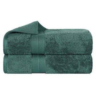 SUPERIOR Rayon from Bamboo Blend Solid 2 pc Bath Towel Set