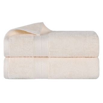 SUPERIOR Rayon from Bamboo Blend Solid 2 pc Bath Towel Set