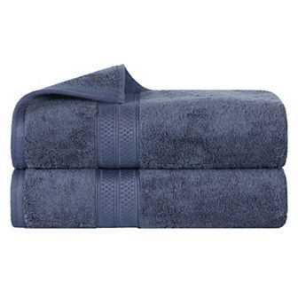 SUPERIOR Rayon from Bamboo Blend Solid 2 pc Bath Towel Set