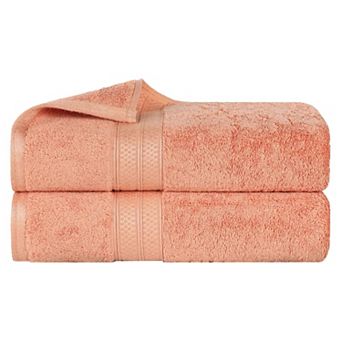 SUPERIOR Rayon from Bamboo Blend Solid 2 pc Bath Towel Set