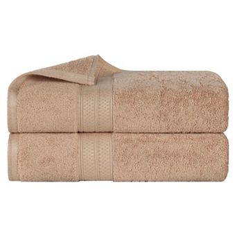 SUPERIOR Rayon from Bamboo Blend Solid 2 pc Bath Towel Set