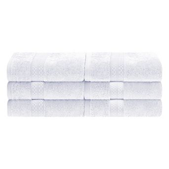 SUPERIOR Rayon from Bamboo Blend Solid 6 pc Hand Towel Set