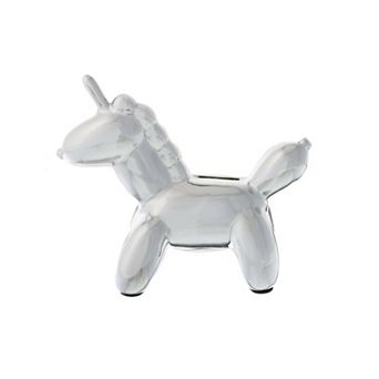 Pink Balloon Unicorn Bank