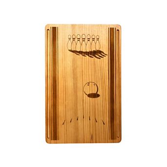 Bowling Lane Wood Board - 11.5" X 18"