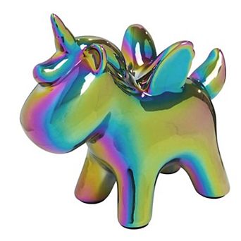Ceramic Ombre Unicorn Bank