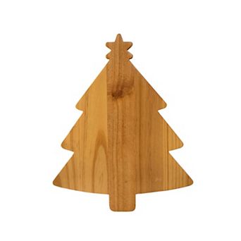 Holiday Tree Pine Wood Board - 12.75" X 16"