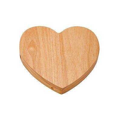 Heart-shaped Cheese Board & Tool Set