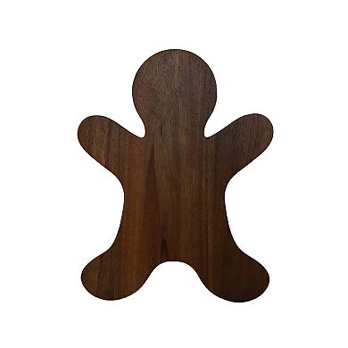 Gingerbread Man Acacia Wood Board