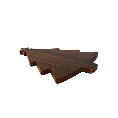 Holiday Tree Acacia Wood Board - 12.75" X 16"