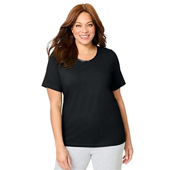 Dreams & Co. Plus Size Sleep Tee