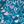 Deep Teal Hearts