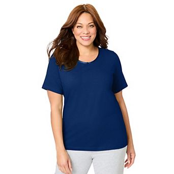 Dreams & Co. Plus Size Sleep Tee