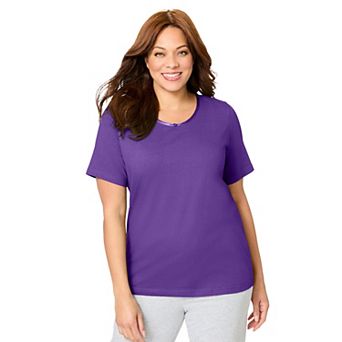 Dreams & Co. Plus Size Sleep Tee