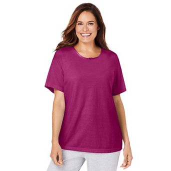 Dreams & Co. Plus Size Sleep Tee