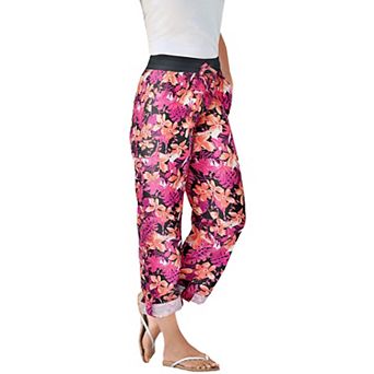 Woman Within Plus Size Convertible Length Cargo Pant/Capri